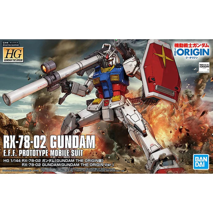 HGOG 026 RX-78-02 Gundam (Gundam The Origin Ver.) 1/144