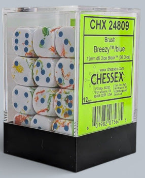 CHESSEX D6 12mm x36 Opaque (Various)