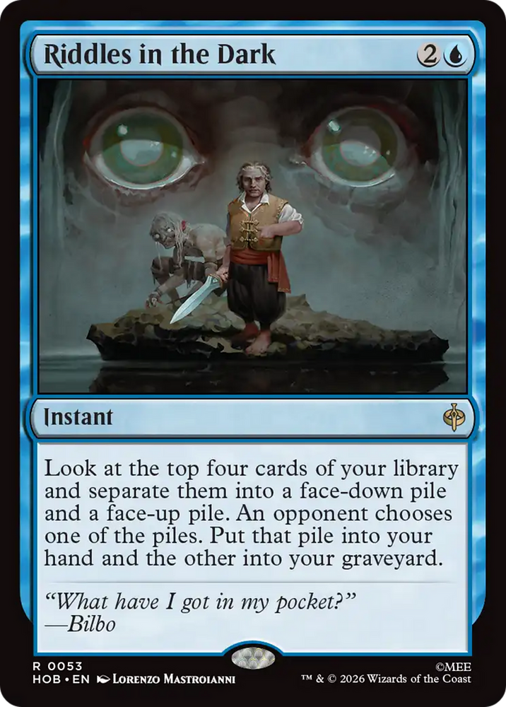 Riddles in the Dark [The Hobbit]