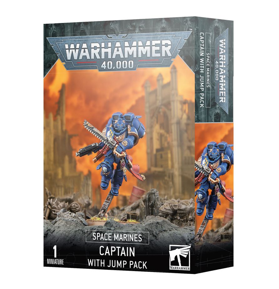 Warhammer: Space Marines Captain with Jump Pack