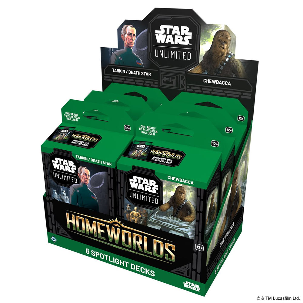 Star Wars Unlimited: Homeworlds Spotlight Decks
