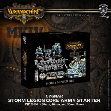 WARMACHINE MKIV - CYGNAR STORM LEGION - CORE ARMY STARTER