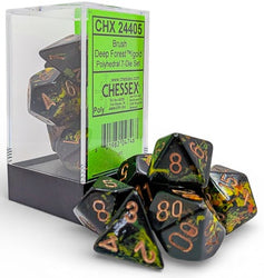 Chessex Opaque 7pc dice set