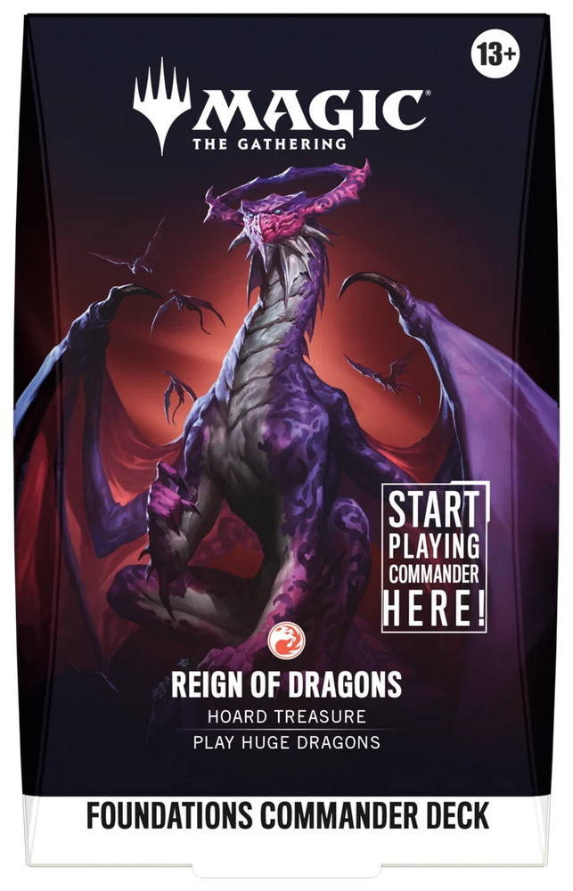 Foundations Commander Deck - Reign of Dragons (Pre-order September 25)