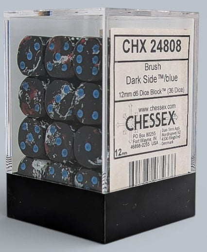 CHESSEX D6 12mm x36 Opaque (Various)