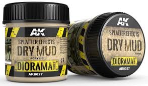 AK Splatter Effects Dry Mud