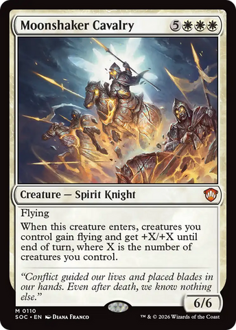 Moonshaker Cavalry [Secrets of Strixhaven Commander]