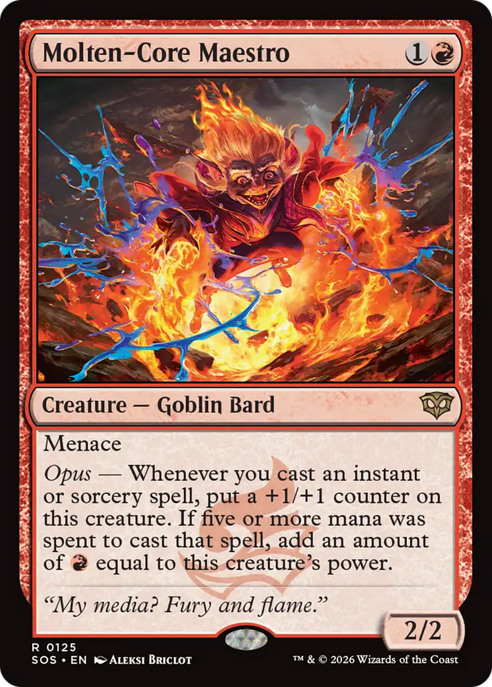 Molten-Core Maestro [Secrets of Strixhaven]