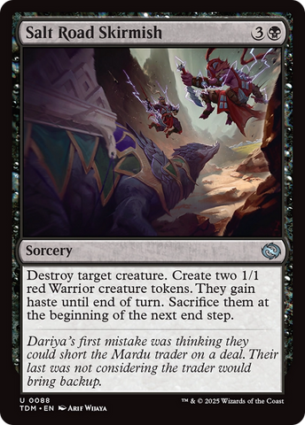 Salt Road Skirmish [Tarkir: Dragonstorm]