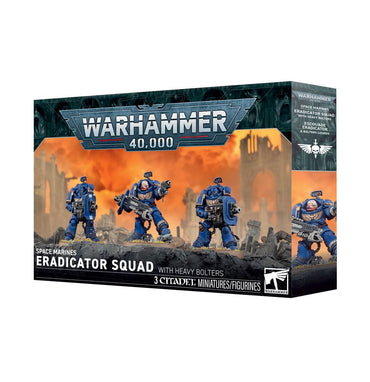 Warhammer: Space Marines Eradicator Squad with Heavy Bolter