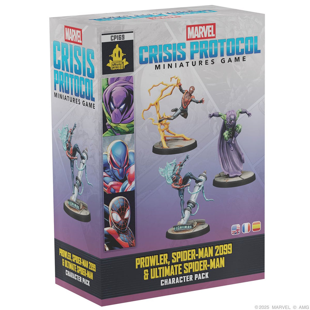 Marvel: Crisis Protocol: Prowler, Spider-Man 2099, & Ultimate Spider-Man (Pre-Order)