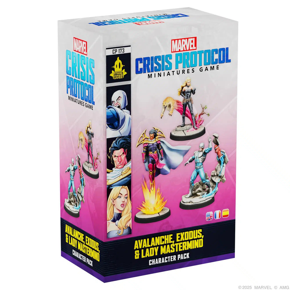 Marvel: Crisis Protocol: Avalanche, Exodus & Lady Mastermind - Character Pack