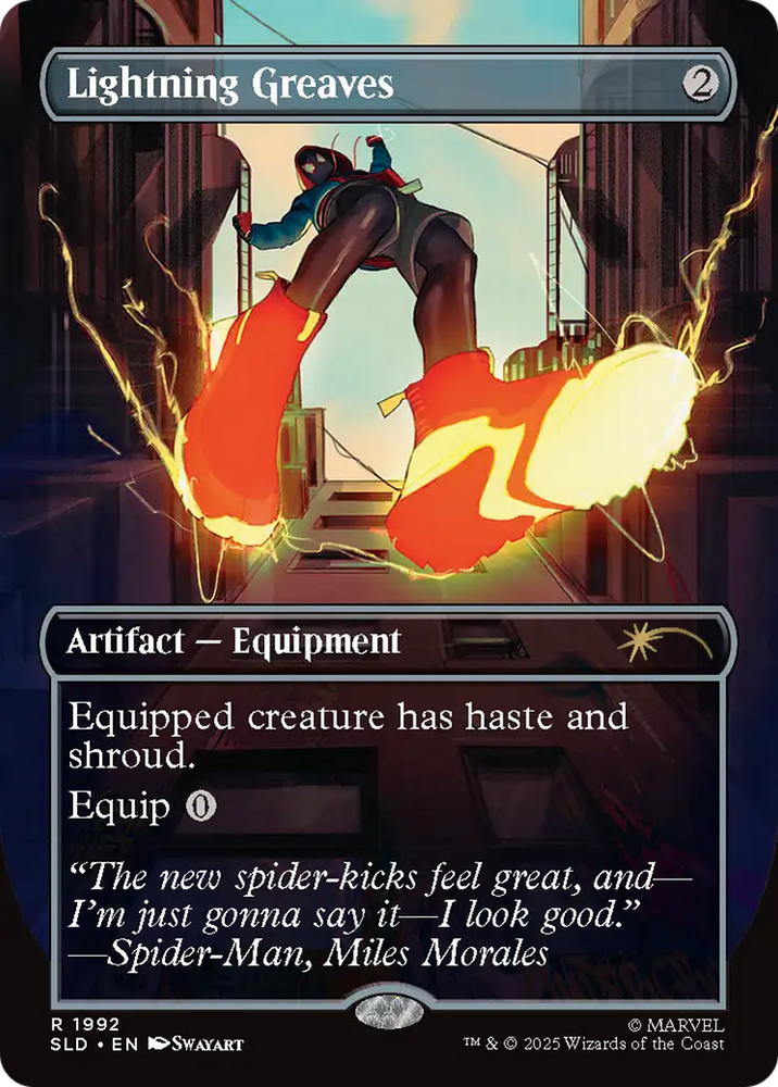 Lightning Greaves (1992) [Secret Lair Drop Series]