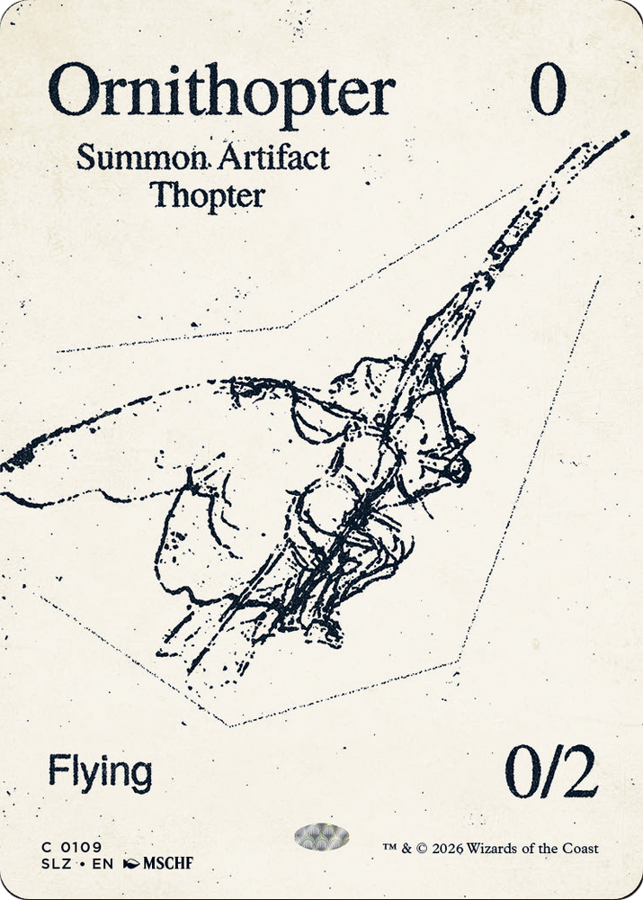 Ornithopter (0109) [Secret Lair x MSCHF: The Zeta Set]