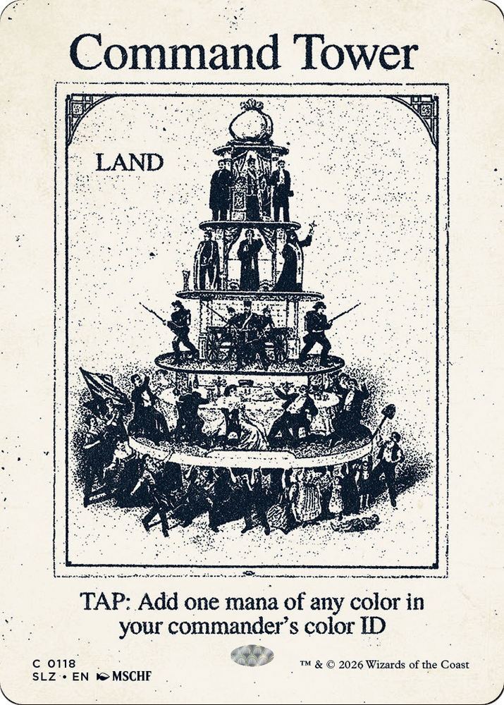 Command Tower (0118) [Secret Lair x MSCHF: The Zeta Set]