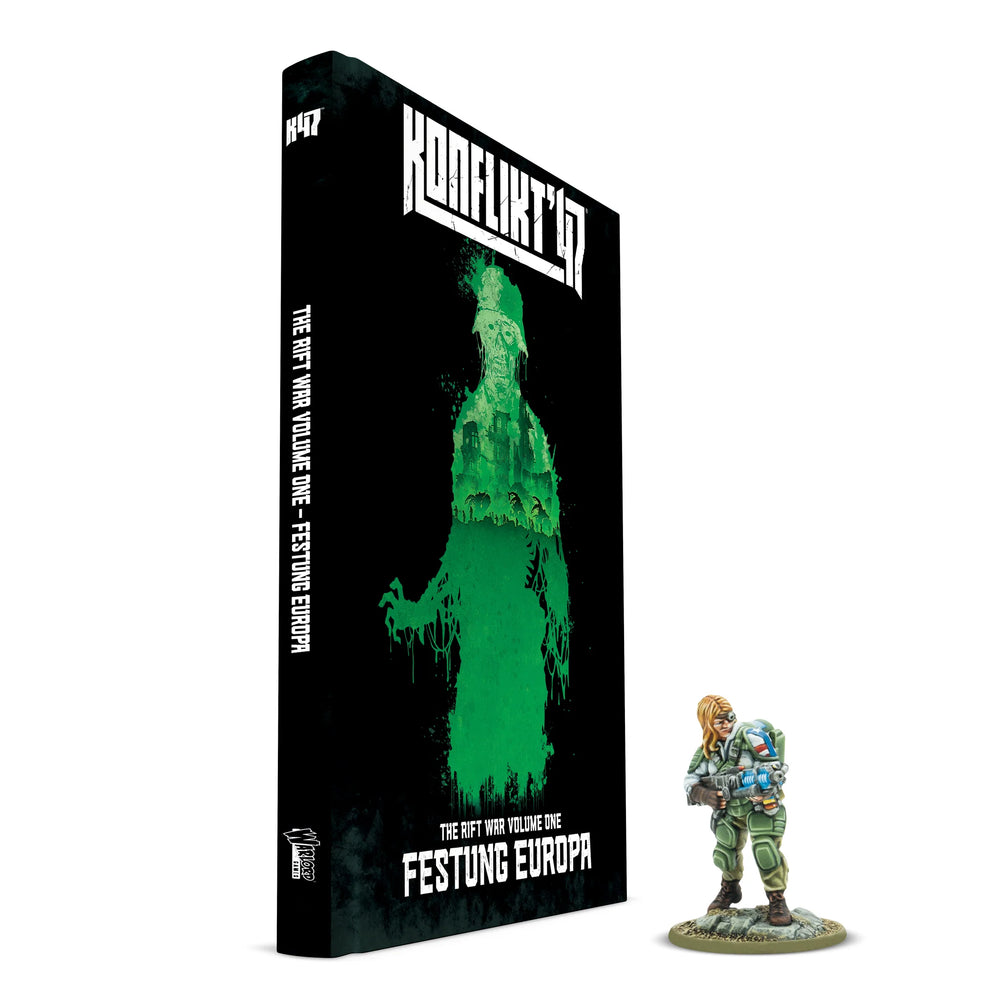 Konflikt '47: Festung Europa & 'Operation Touchdown' book miniature (while supplies last!)