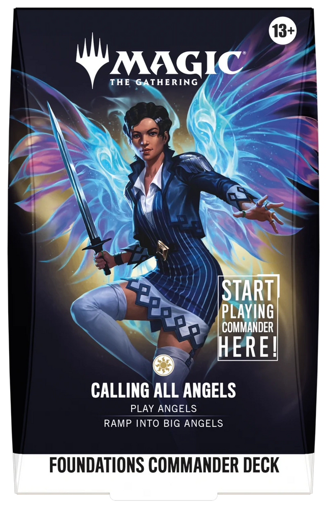 Foundations Commander Deck- Calling All Angels (Pre-order September 25)
