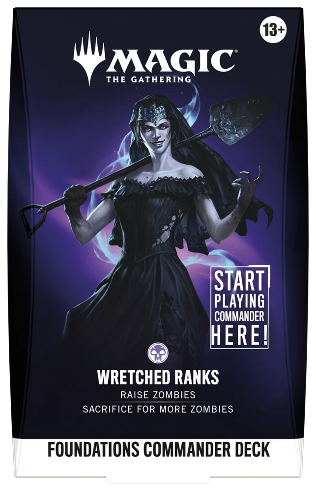 Foundations Commander Deck - Wretched Ranks (Pre-order September 25)