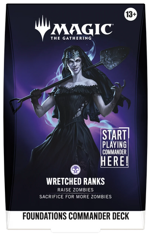 Foundations Commander Deck - Wretched Ranks (Pre-order September 25)
