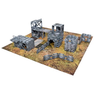 Halo Flashpoint: Deluxe Buildable 3D Terrain Set (Preorder Nov 16th)