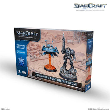 StarCraft - Terran - Jim Raynor & Point Defense Drone Expansion Set (Pre-order)