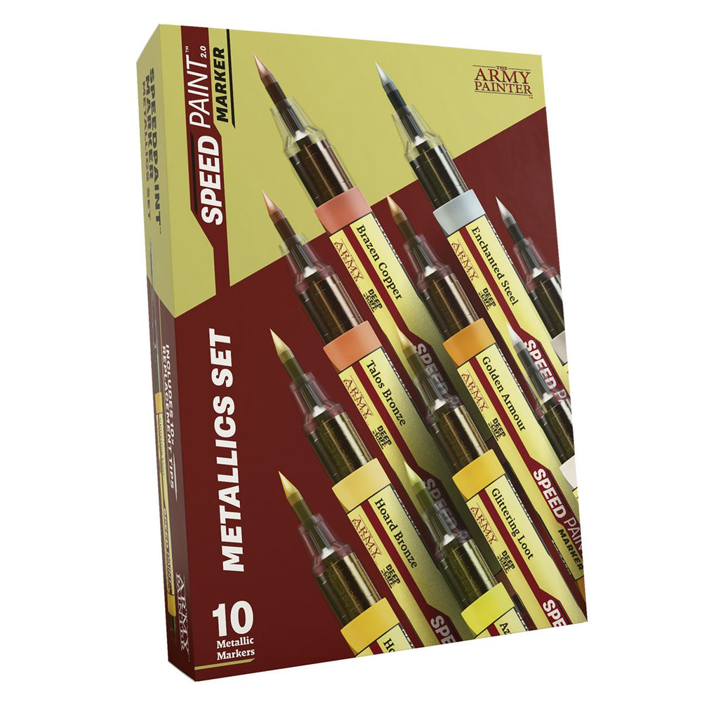 Army Painter: Speedpaint Marker Metallics Set