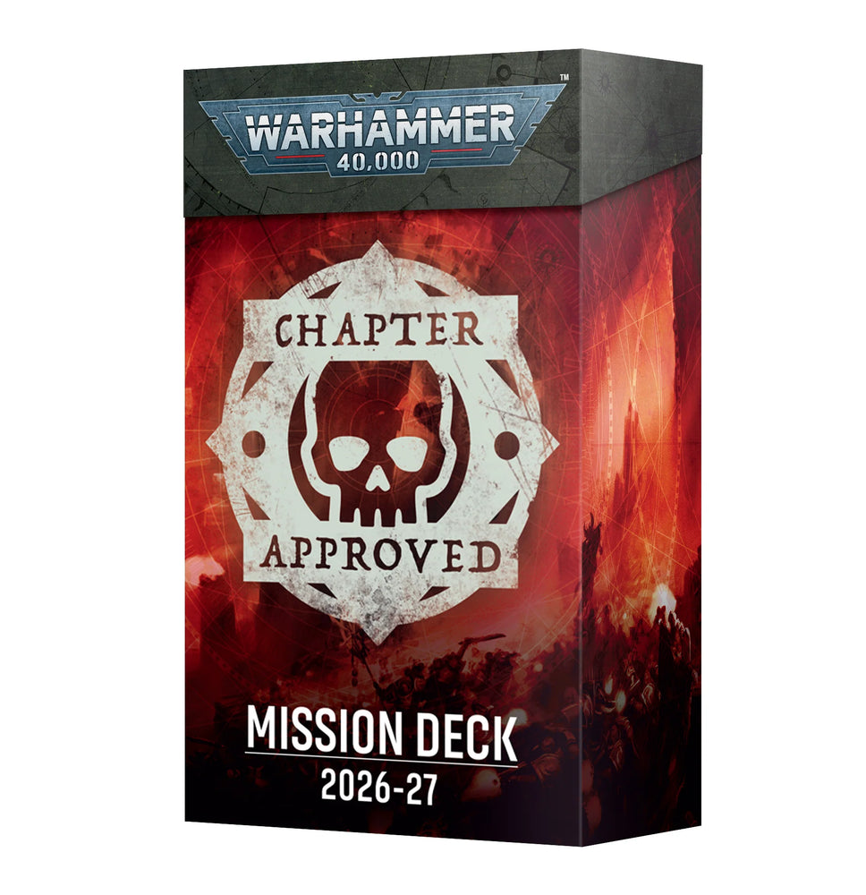 Warhammer 40,000 - Chapter Approved: 2026-27 Mission Deck (Pre-Order)