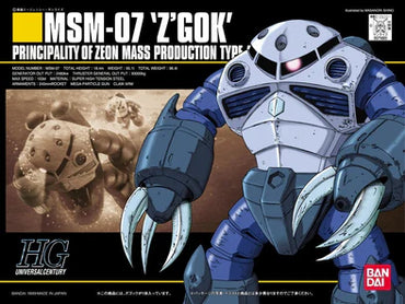 Bandai HGUC #6 1/144 MSM-07 Z'Gok 'Mobile Suit Gundam'