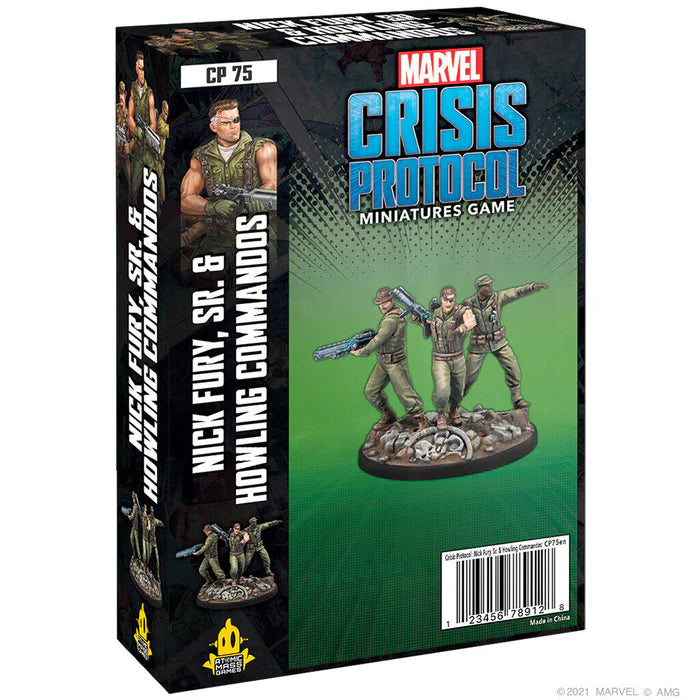 Marvel Crisis Protocol: Nick Fury Sr & the Howling Commandos