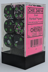 Chessex Opaque D6 12 Count