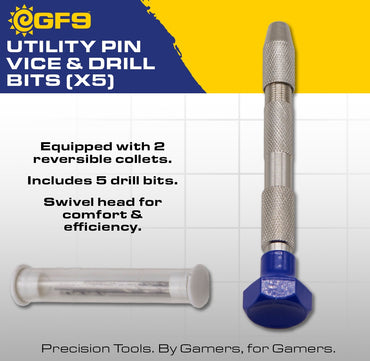 HOBBY TOOLS: UTILITY PIN VICE AND DRILL BITS