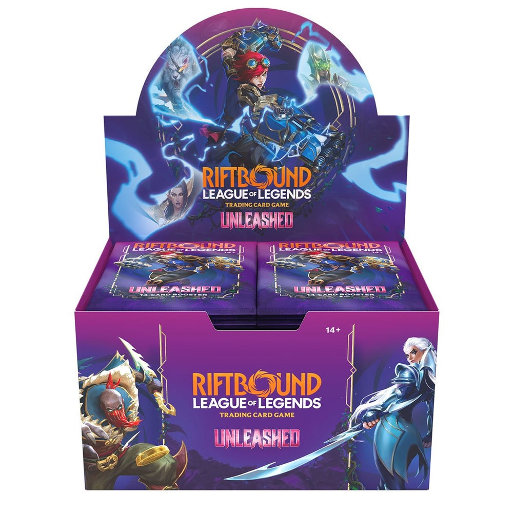 Riftbound - League of Legends TCG - Unleashed - Booster Display (Preorder  May 2026)