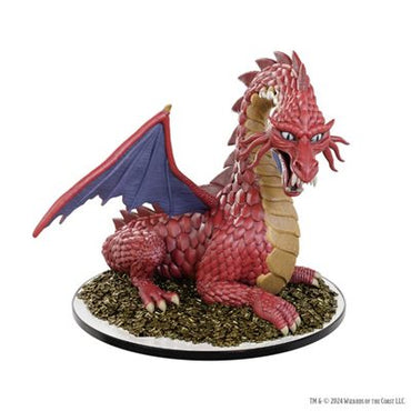 D&D Icons of the Realms: 50th Anniversary: Set 31: Classic Red Dragon Boxed Miniature