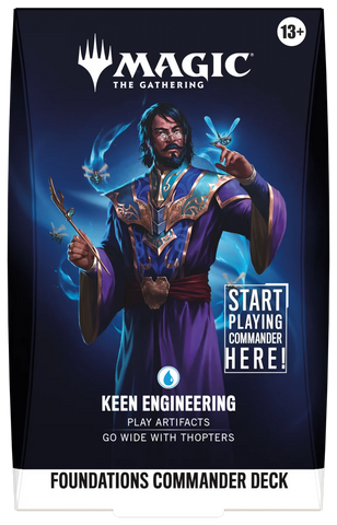 Foundations Commander Deck - Keep Engineering (Pre-order September 25)