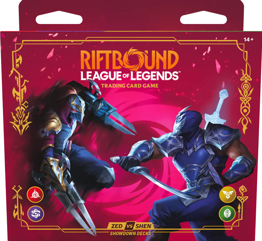 Riftbound: League of Legends - Vendetta Showdown Deck: Zed vs Shen  (pre-order)