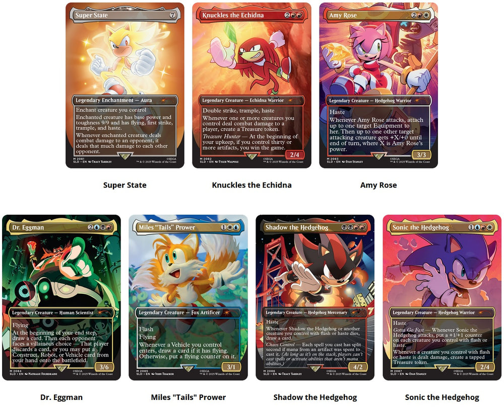 MTG SECRET LAIR SONIC LEGENDS REGULAR (Pre-Order, August 21)