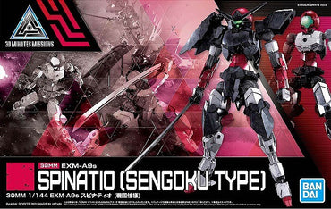 Bandai Spirits 30 Minute Missions #33 1/144 EXM-A9s Spinatio (Sengoku Type)