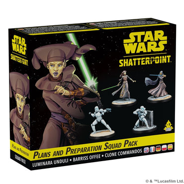 STAR WARS: SHATTERPOINT - PLANS AND PREPERATION - GENERAL LUMINARA UNDULI SQUAD