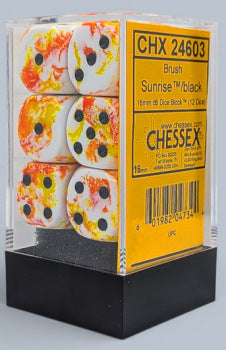 Chessex Opaque D6 12 Count