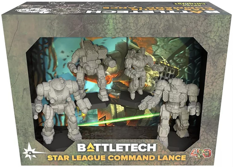 BATTLETECH STAR LEAGUE COMMAND LANCE