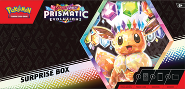 Pokemon Scarlet & Violet Prismatic Evolutions Surprise Box