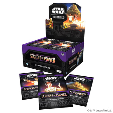 Star Wars: Unlimited - Secrets of Power - Booster Display (PreOrder)