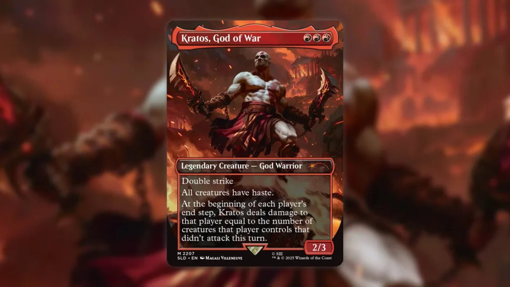 MTG SECRET LAIR PLAYSTATION SUPER DROP GOD OF WAR: VENGEANCE REGULAR (Pre-order)