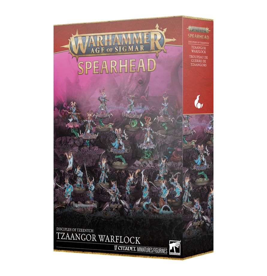 Spearhead: Disciples of Tzeentch – Tzaangor Warflock (pre-order)