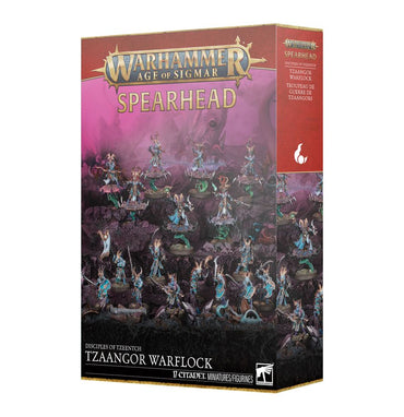 Spearhead: Disciples of Tzeentch – Tzaangor Warflock (pre-order)