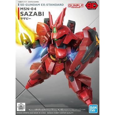 Bandai Hobby SD GUNDAM EX-STANDARD #017 MSN-04 SAZABI