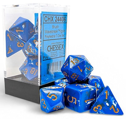 Chessex Opaque 7pc dice set