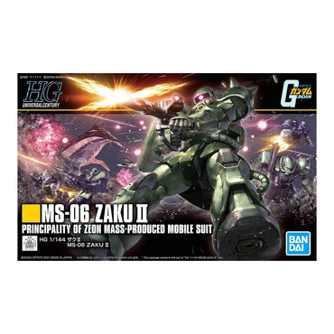 Bandai HG 1/144 #241 MS-06 Zaku Ⅱ "Mobile Suit Gundam"