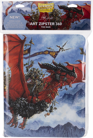DRAGON SHIELD ART ZIPSTER 360 ALBUM THE RAID (6)