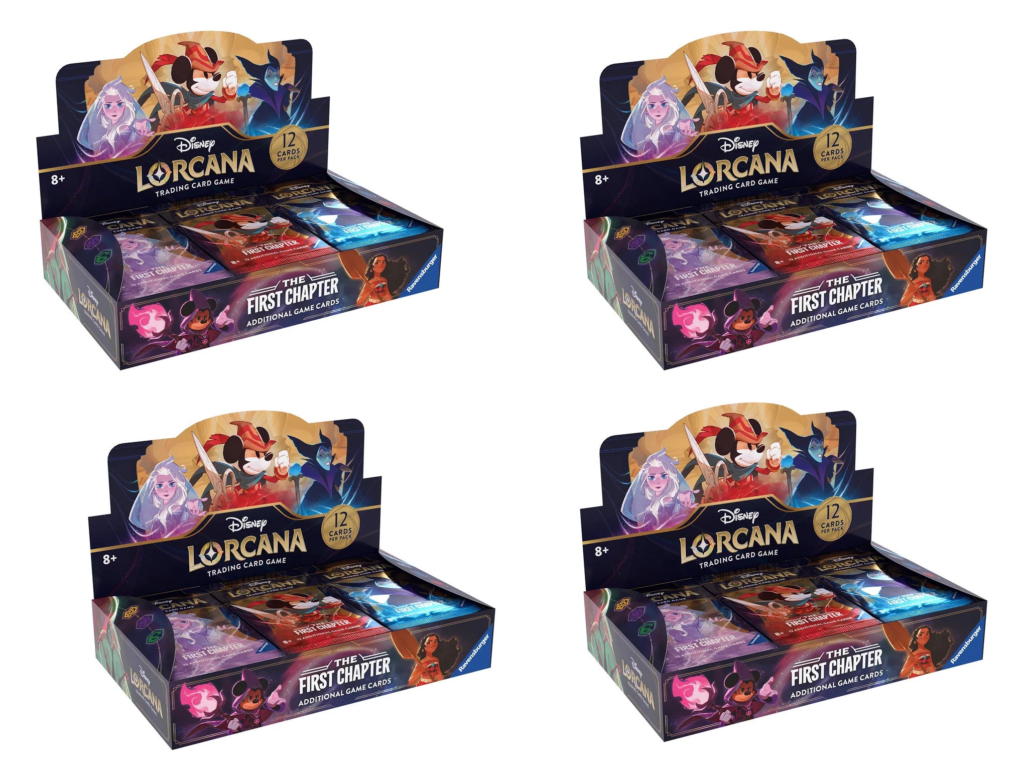 Lorcana The First Chapter Captain Hook Card Sleeves Pack